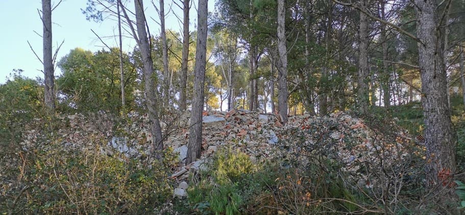 Les décharges sauvages sur la commune
